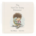 Livre Jellycat Le dinosaure pas si effrayant (Douglas le Dino) 19 cm
