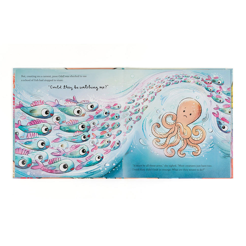 Livre Jellycat Les bras incroyables d'Odell 25 cm