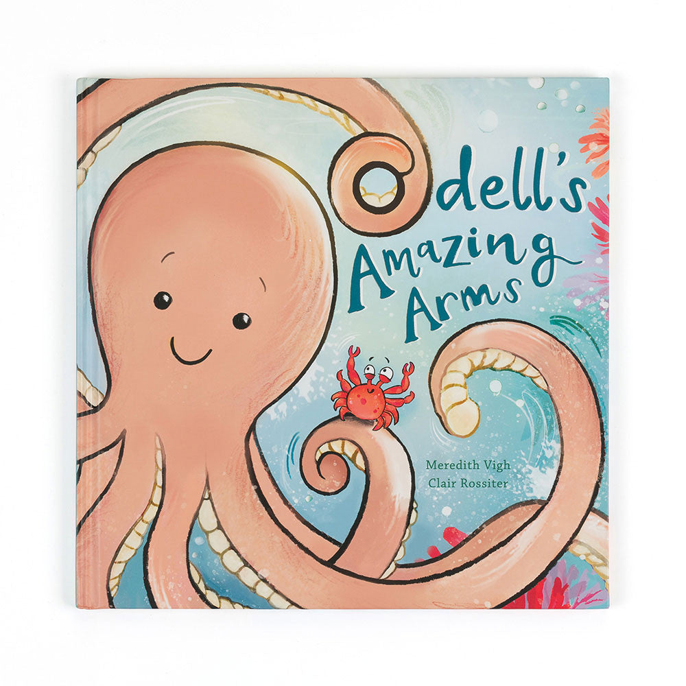 Livre Jellycat Les bras incroyables d'Odell 25 cm