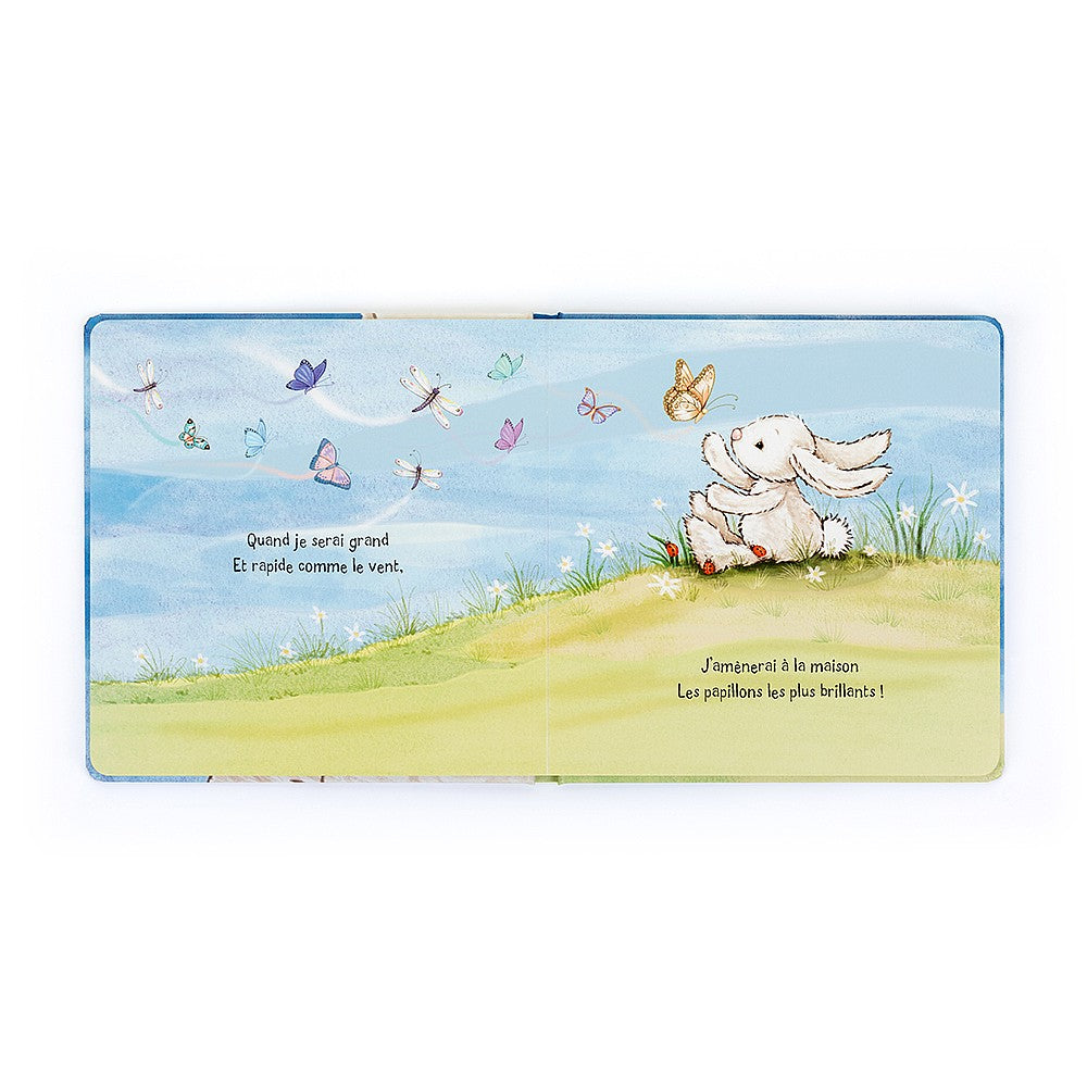 Libro "Lapin Timide Veut Grandir" (When I Am Big) Talla única JELLYCAT