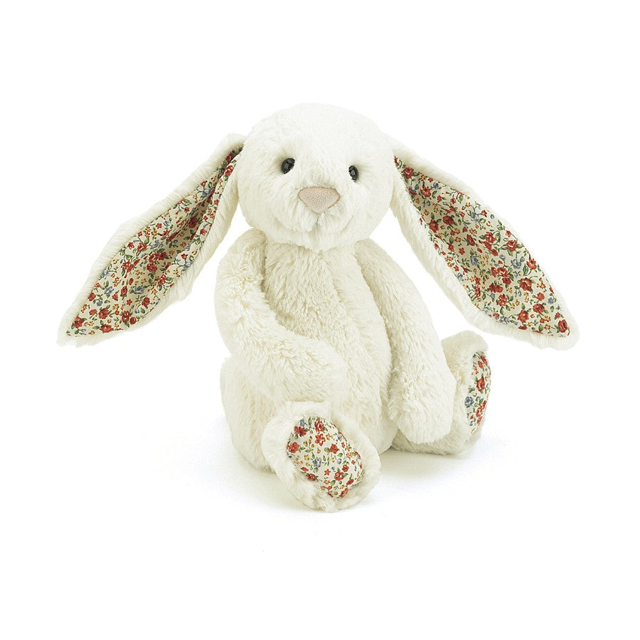 Peluche Jellycat Conejito Bashful Blossom Crema Original (Mediano) 31cm