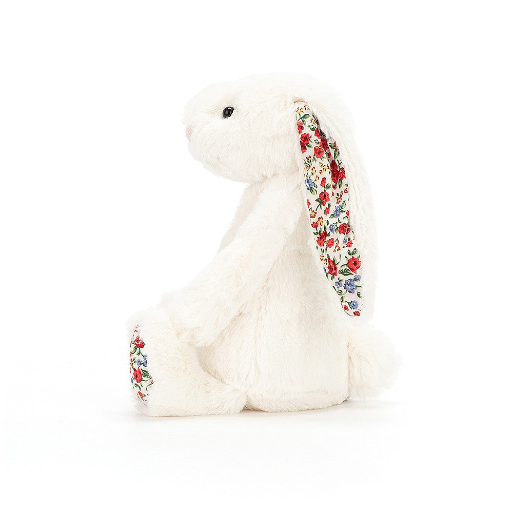 Jellycat Bashful Bunny Blossom Cream Pequeño (Small) 18cm