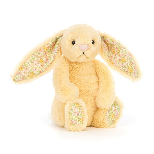 Jellycat Conejo Bashful Blossom Limón Pequeño 18cm