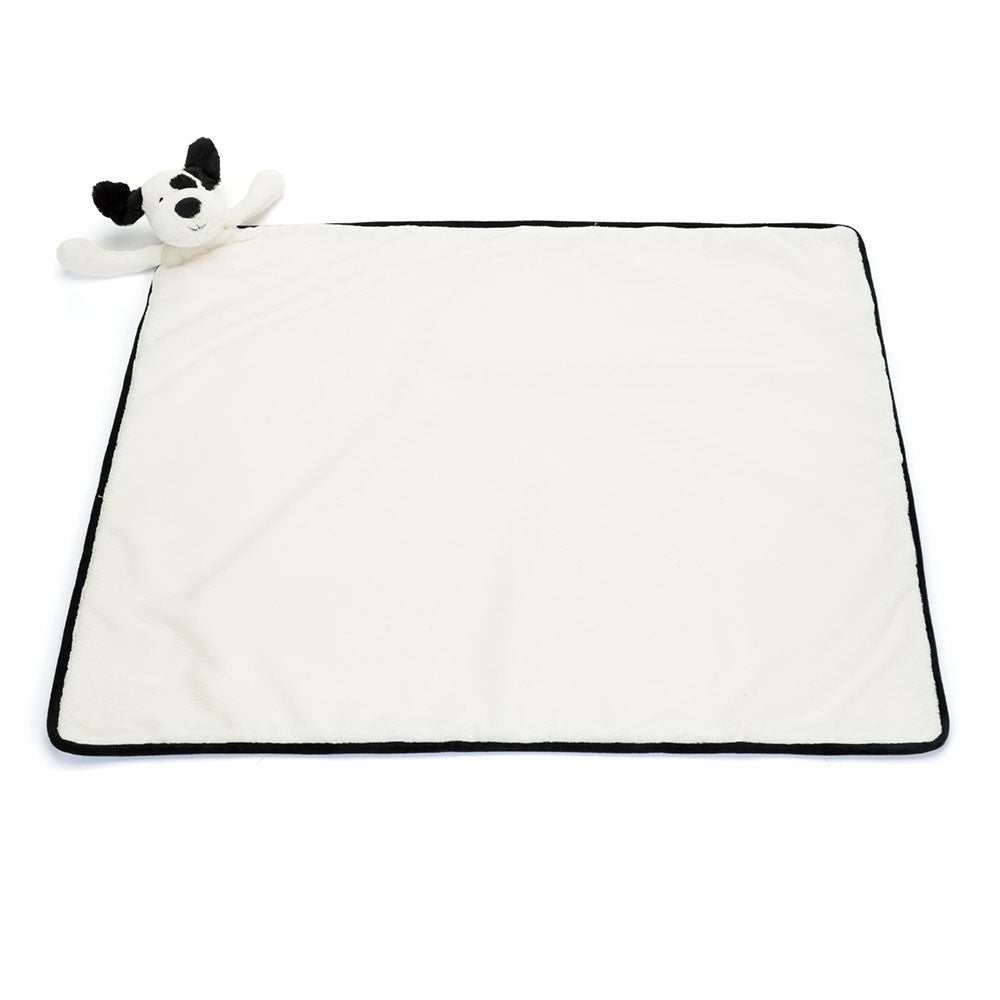 Doudou Jellycat Bashful Chiot Noir & Crème 56 cm