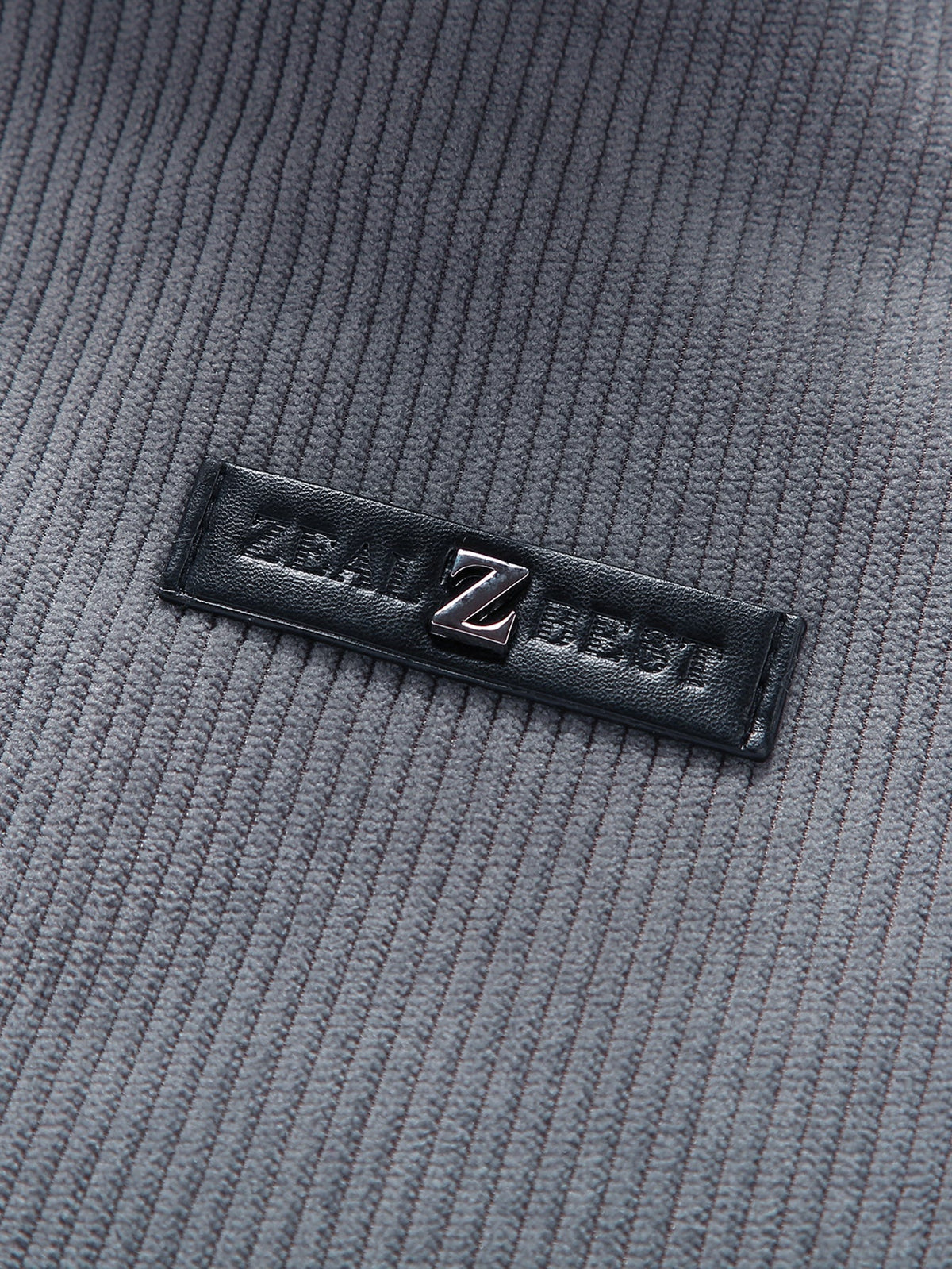 Teddy Lined Zip Up Corduroy Jacket