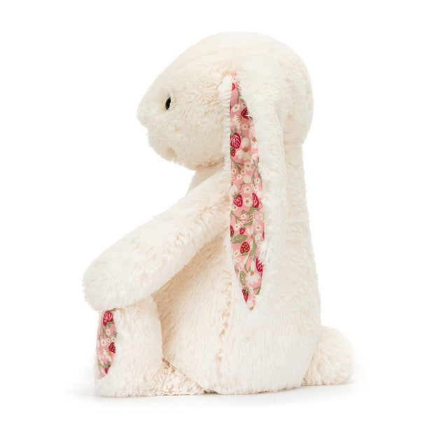 Conejo Blossom Cream 'Berry' Mediano JELLYCAT