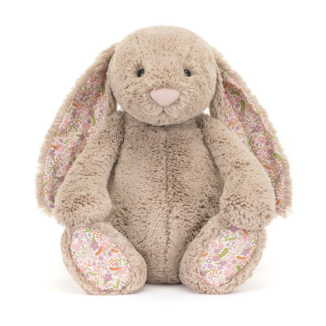 Lapin Pétale Beige Blossom JELLYCAT géant