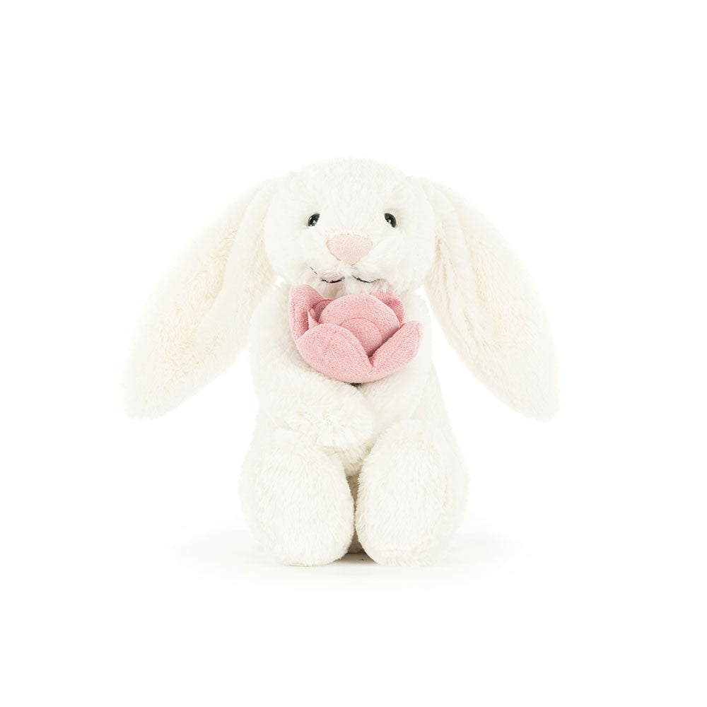 Lapin Bashful Jellycat 'Pivoine' Petit 18 cm