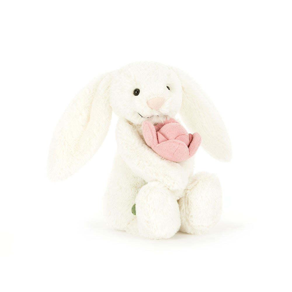 Lapin Bashful Jellycat 'Pivoine' Petit 18 cm