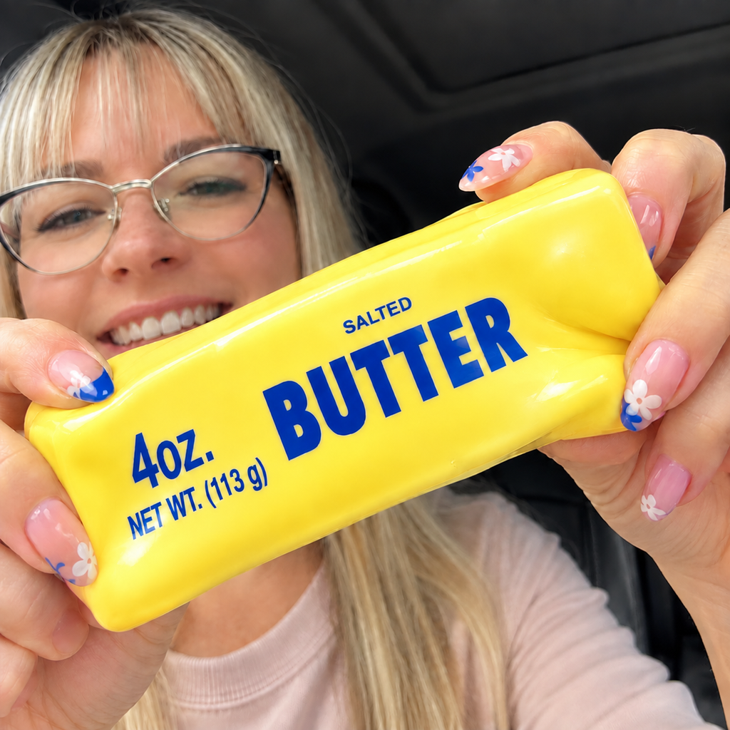 Crunchy Butter Squishy - Yellow