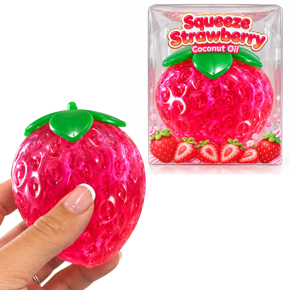 Strawberry Squishy Coconut Oil