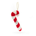 Bastón de caramelo Festive Folly de Jellycat 11 cm