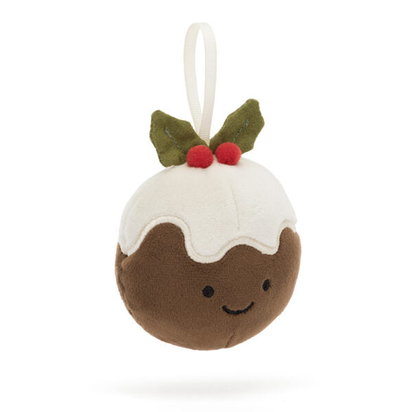 Pudding de Noël Festive Folly Jellycat 7 cm