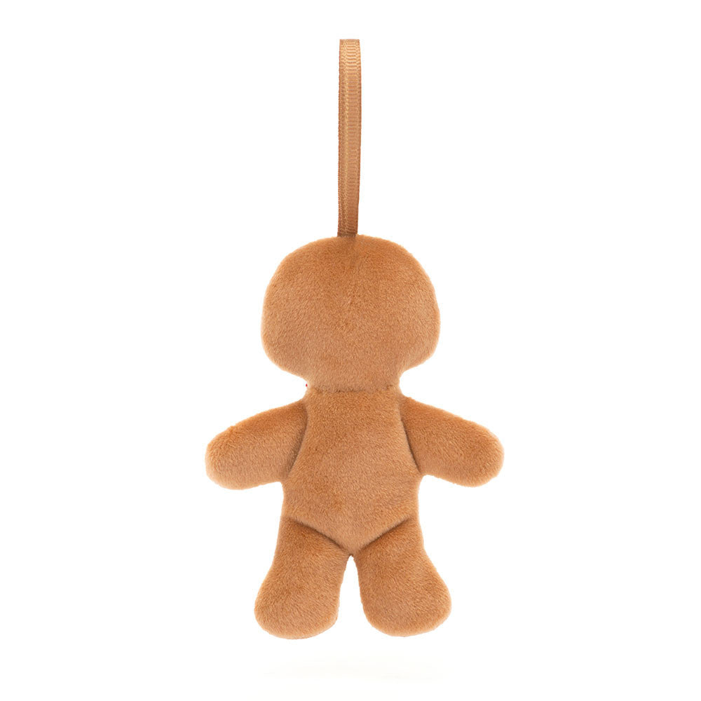 Jellycat Festive Folly Pain d'épices Fred de Noël 10 cm