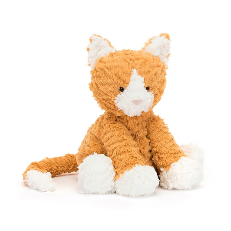 Gato Ginger Fuddlewuddle de Jellycat 23 cm