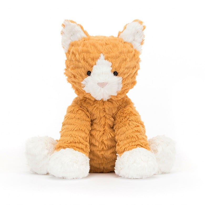 Gato Ginger Fuddlewuddle de Jellycat 23 cm