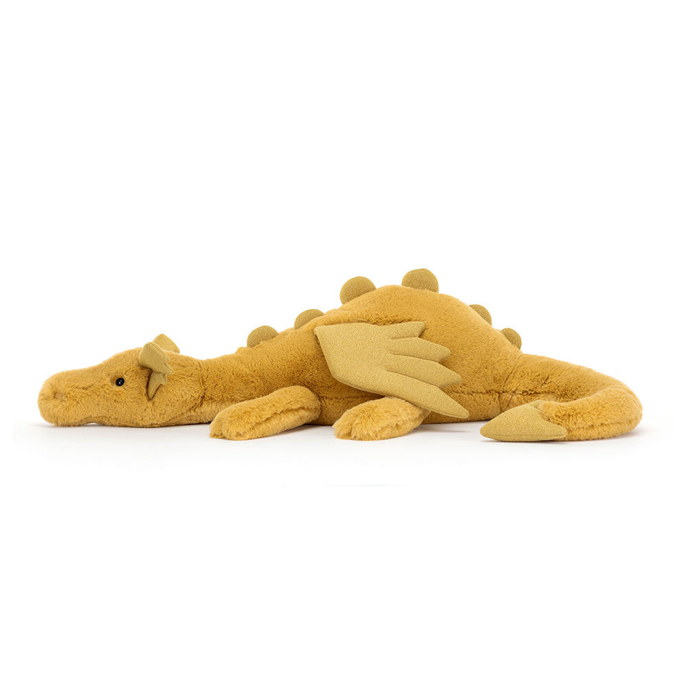 Dragon doré Jellycat géant 66 cm