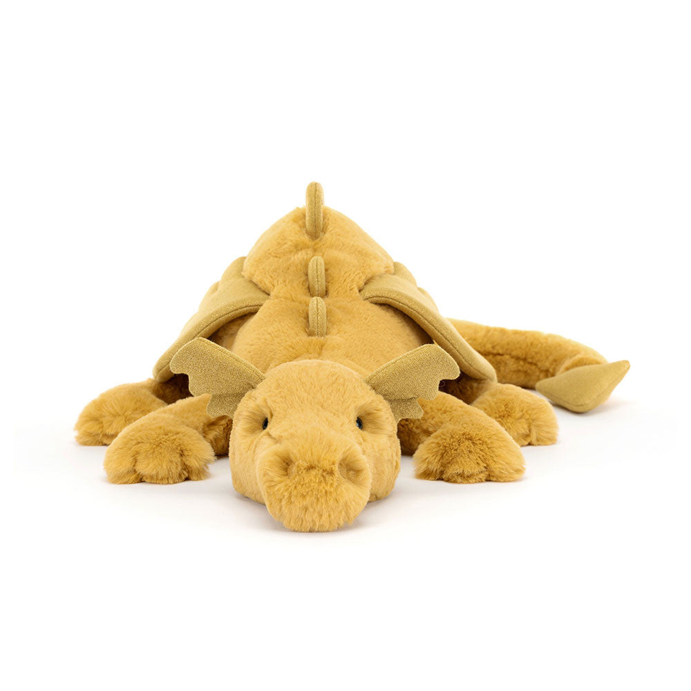 Dragon doré Jellycat géant 66 cm