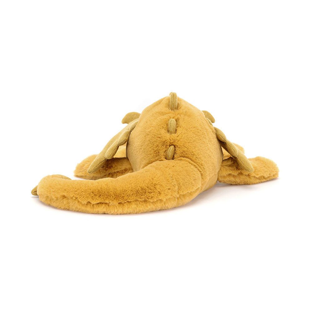 Dragon doré Jellycat, grand modèle 50 cm