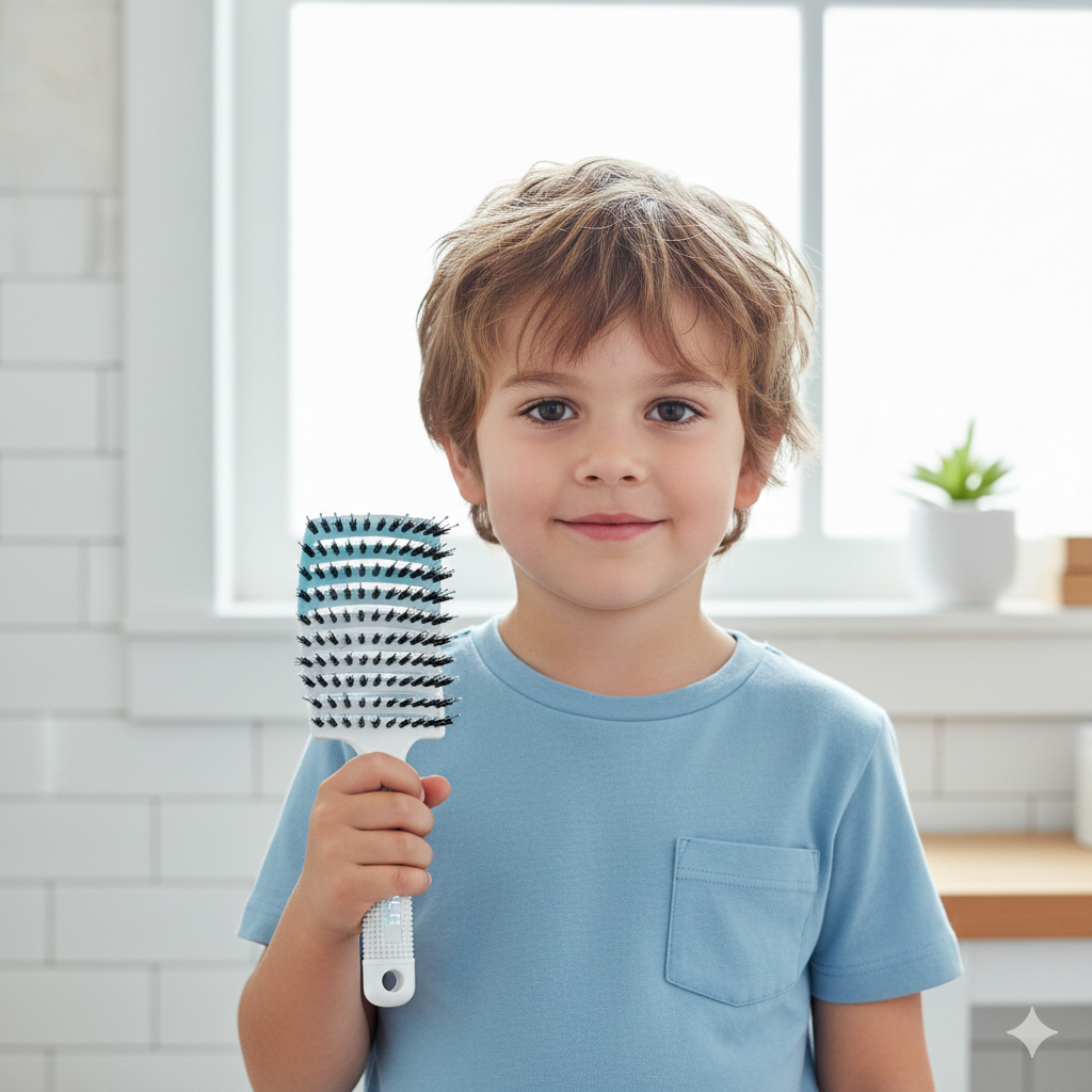 Sensory Hairbrush Blue Breeze