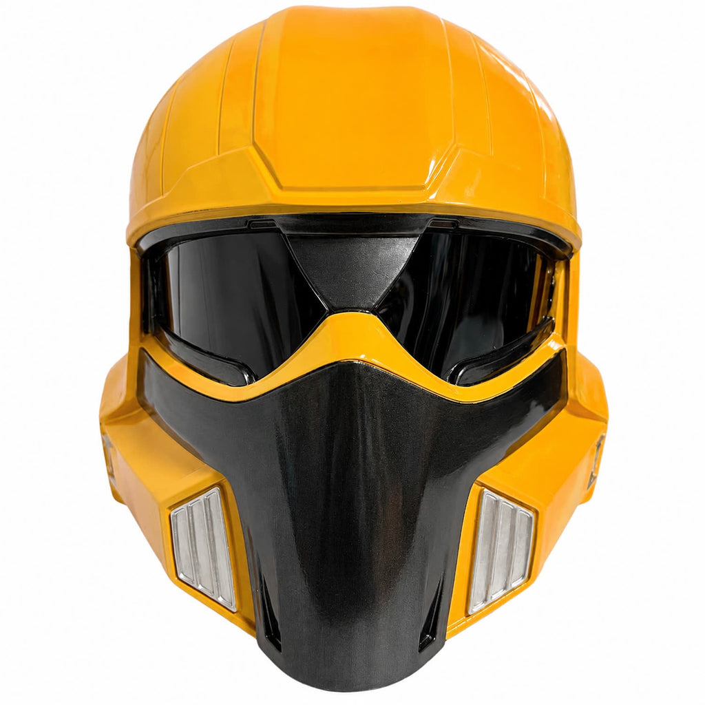 Helldivers 2 TR-40 Gold Eagle Helmet