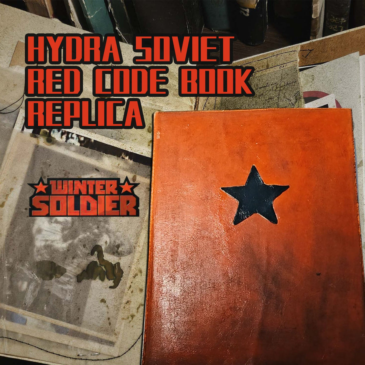 Hydra Soviet Red Code Book Replica Winter Soldier