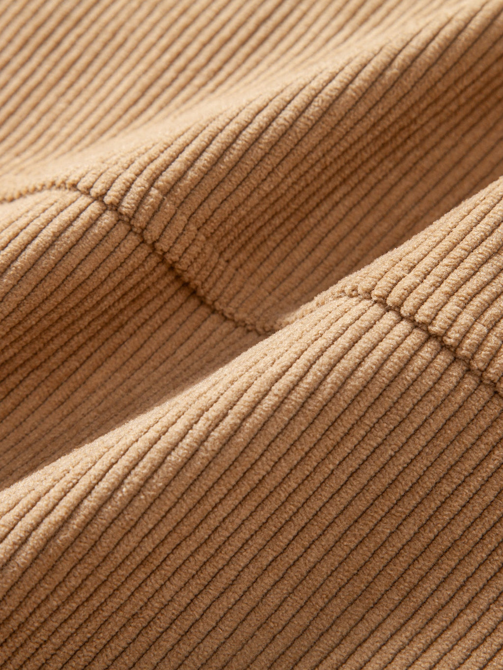 Pull à capuche et demi-zip en velours côtelé coupe décontractée