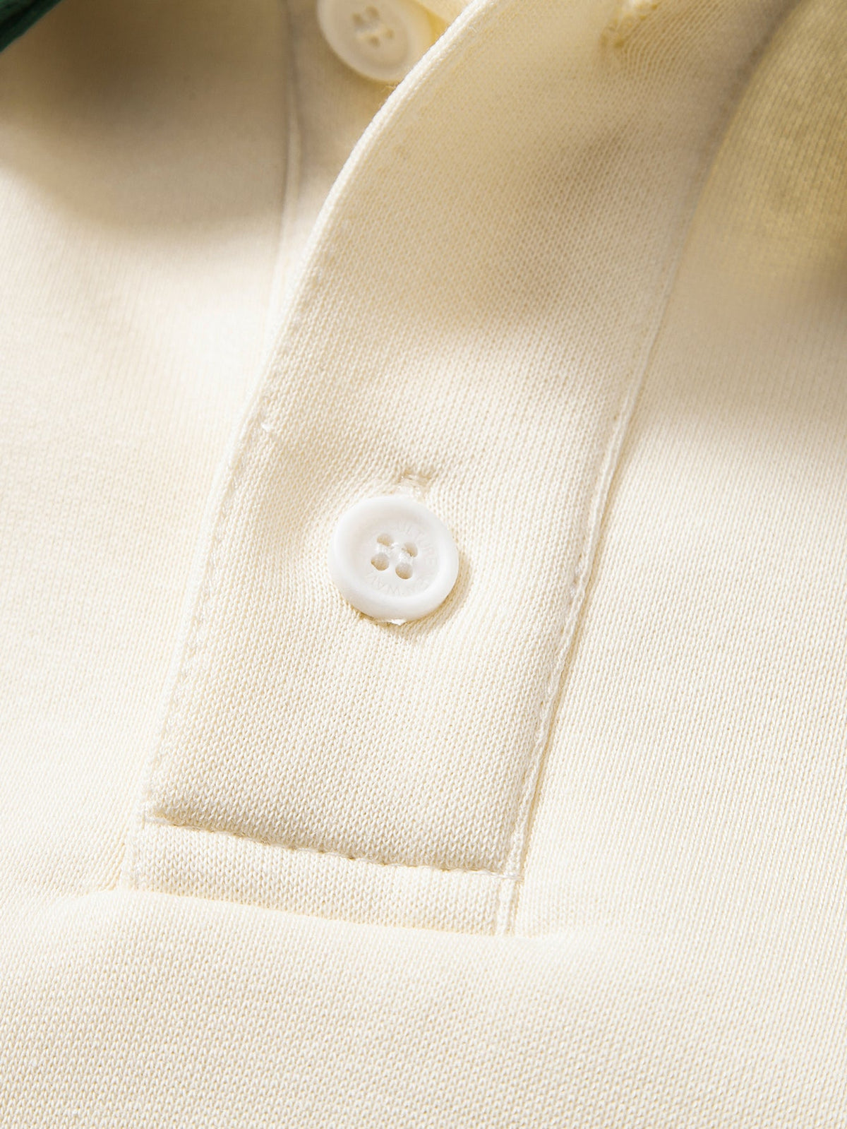 Relax Fit Contrast Polo Sweatshirt