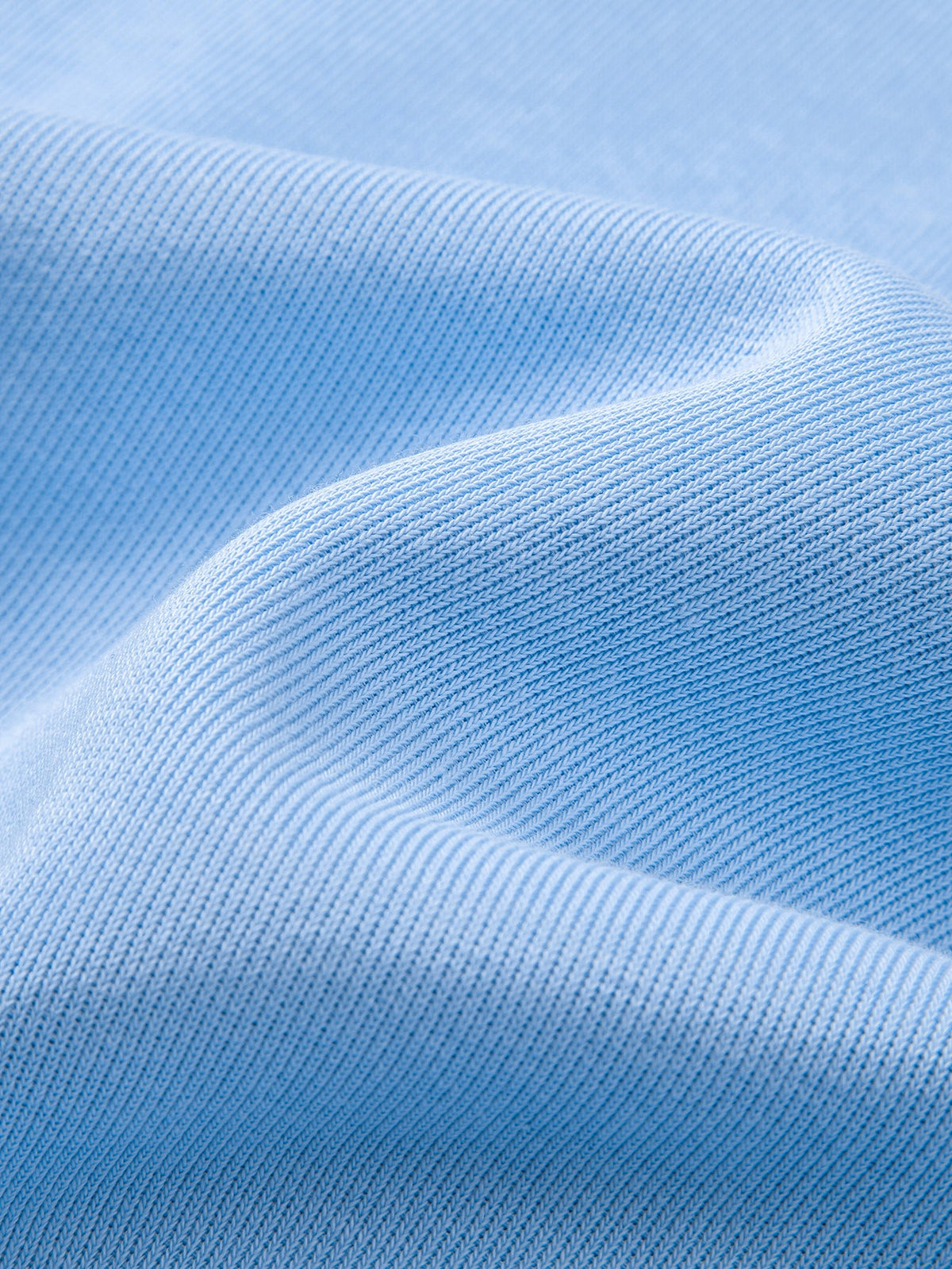 Solid Polo Collar Sweatshirt