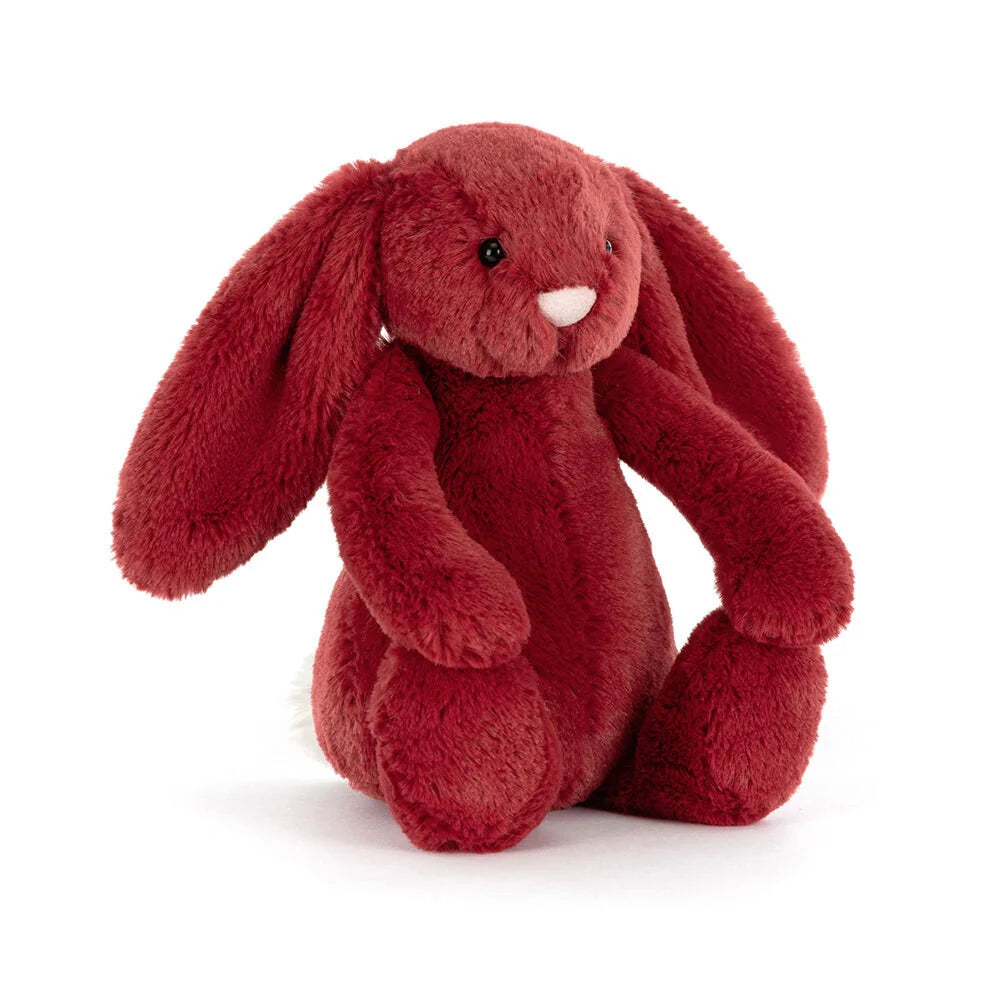 Bashful Christmas Bunny Red