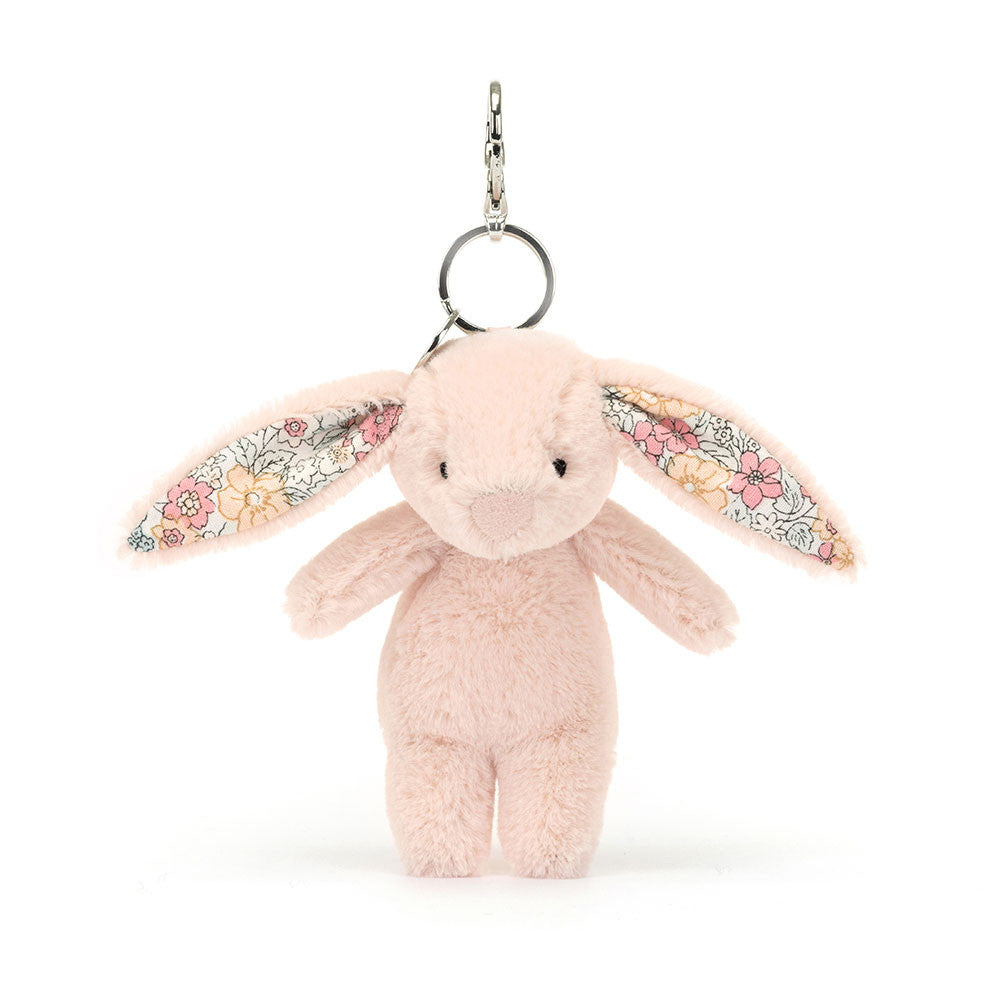Bijou de sac lapin fard à joues fleuri