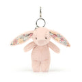 Bijou de sac lapin fard à joues fleuri