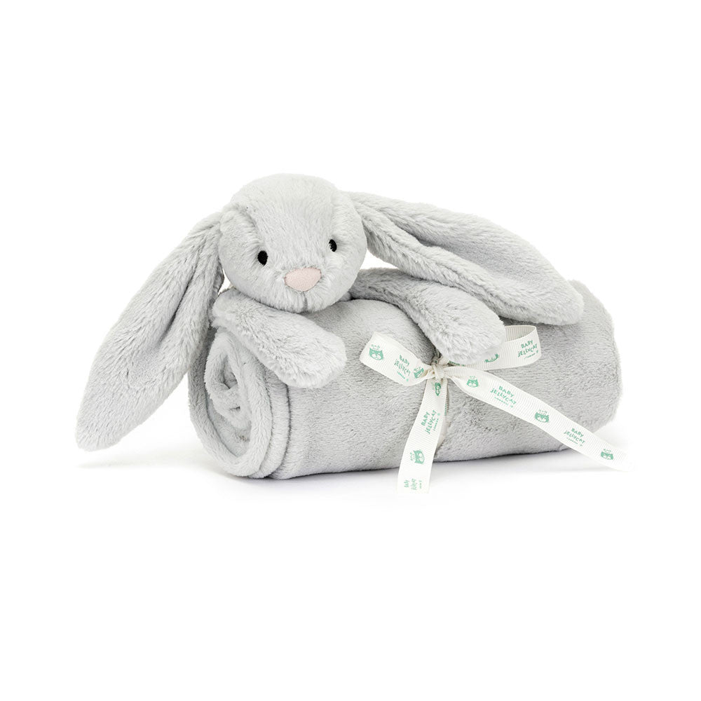 Doudou lapin argenté Bashful