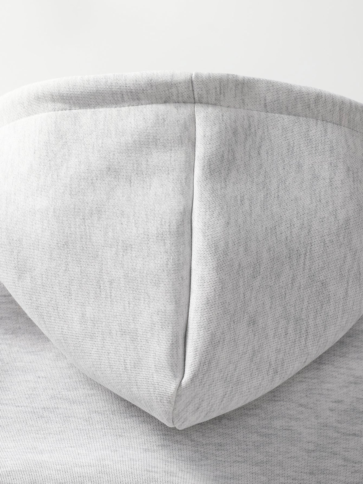 Contrast Lined Full Zip Hoodie