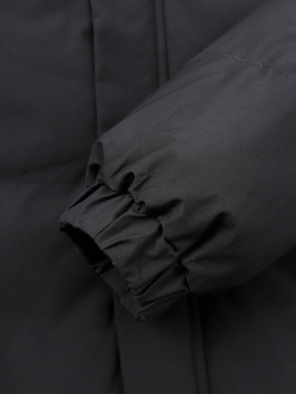 2 In 1 Contrast Hooded Puffer Coat
