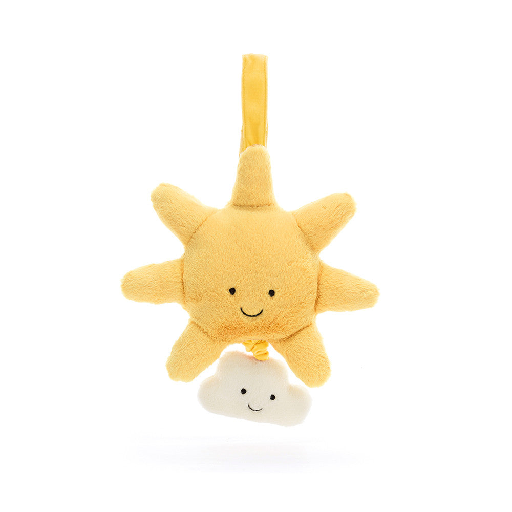 Jellycat Peluche musicale à tirer Amuseables Soleil 20 cm