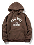 Sudadera con capucha estampada de Nueva York