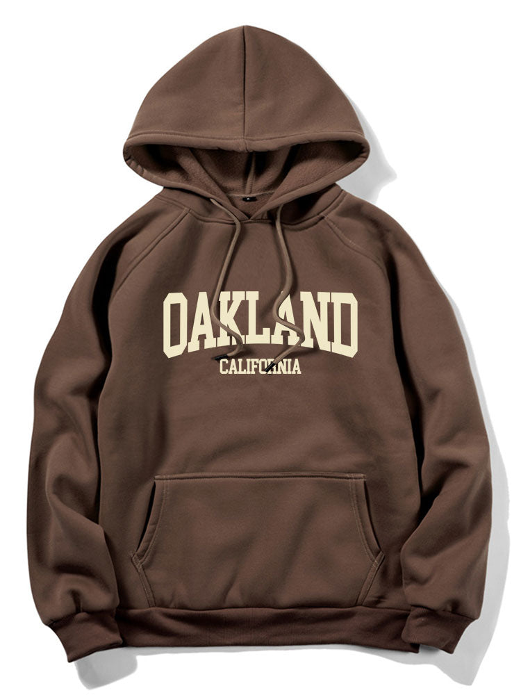 Sweat à capuche Oakland Print