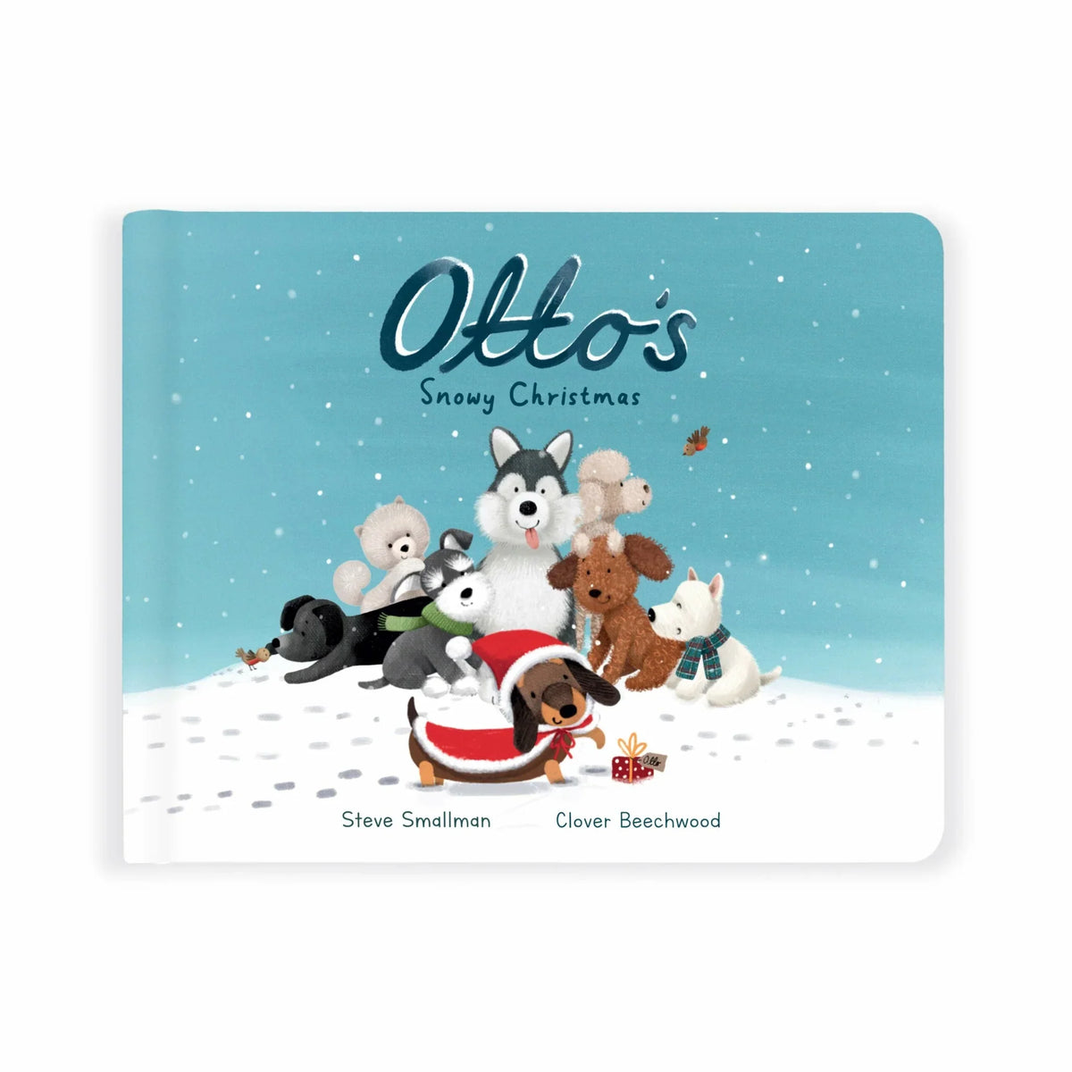 Livre Jellycat Le Noël enneigé d'Otto