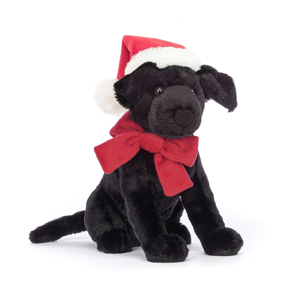 Jellycat Winter Warmer Labrador noir Pippa 22 cm