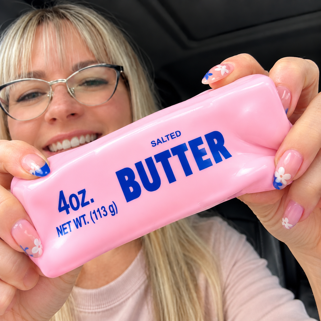 Crunchy Butter Squishy - Pink