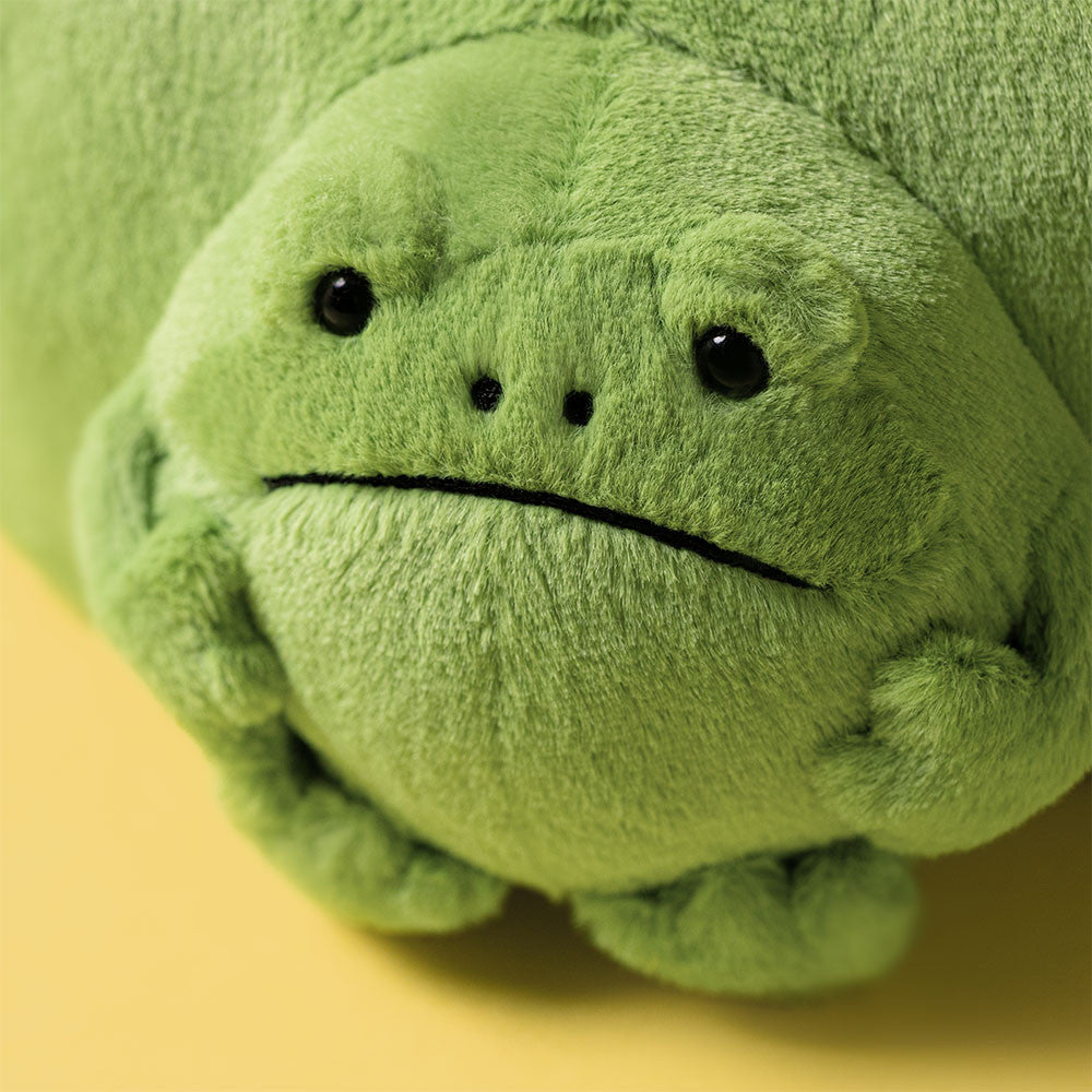 Jellycat Ricky Rain Frog de peluche, 19 cm