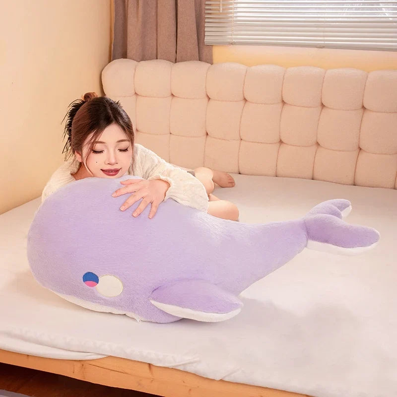 Pastel Purple Whale Plush