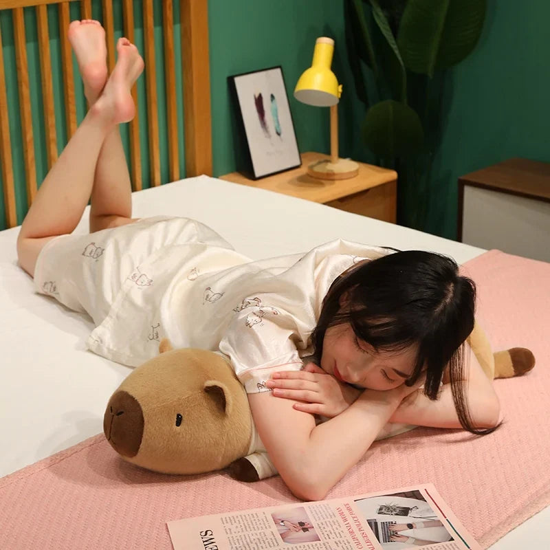 Sleepy Capybara Pyjamas Long Snuggle Buddy