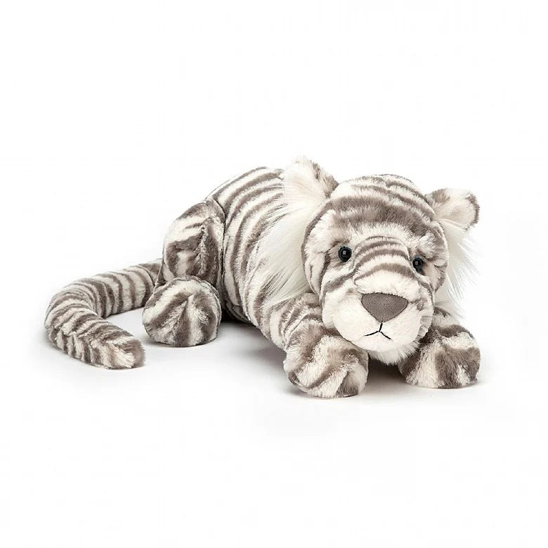 Jellycat Sacha Snow Tiger Grande 46 cm