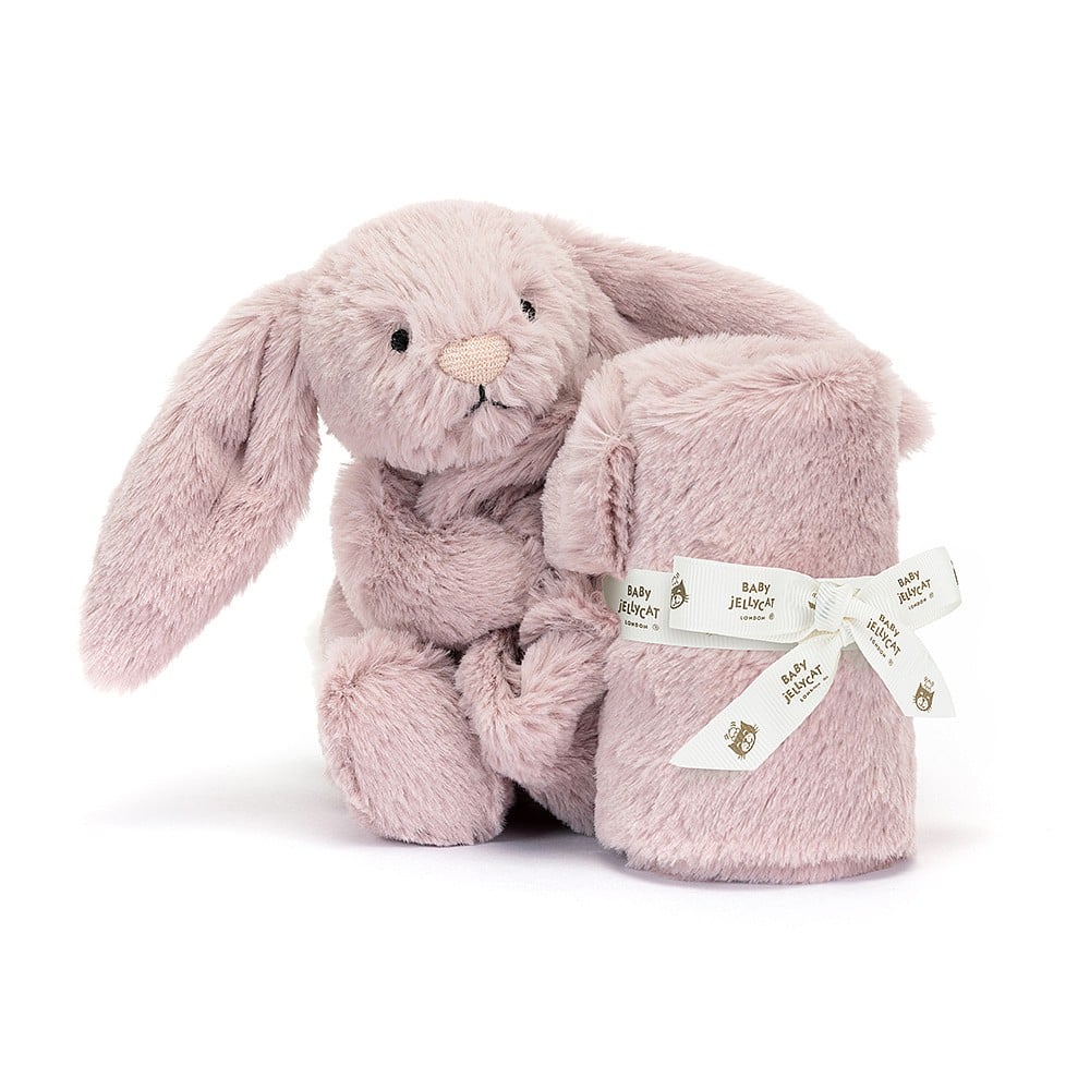 Doudou lapin Bashful Luxe rose