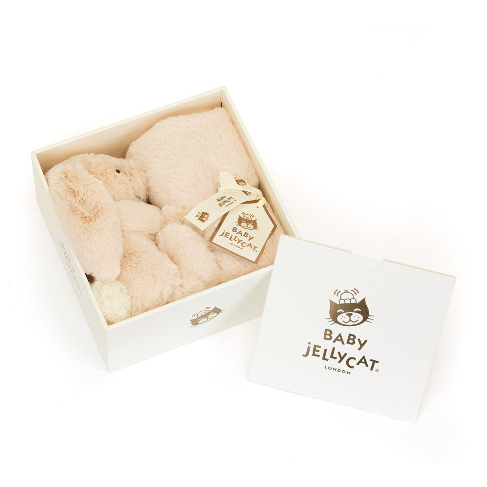 Doudou lapin Bashful Luxe Willow Jellycat 34 cm