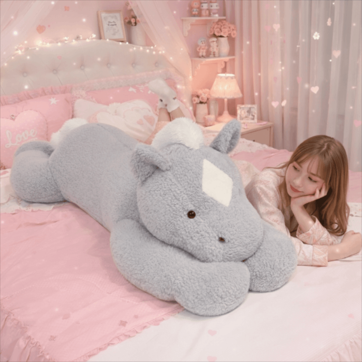 Lucky Diamond Horse Plush