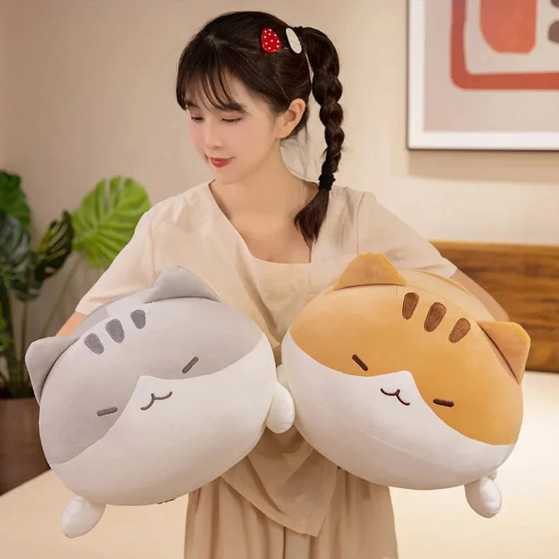 Happy Mochi Cat Plush