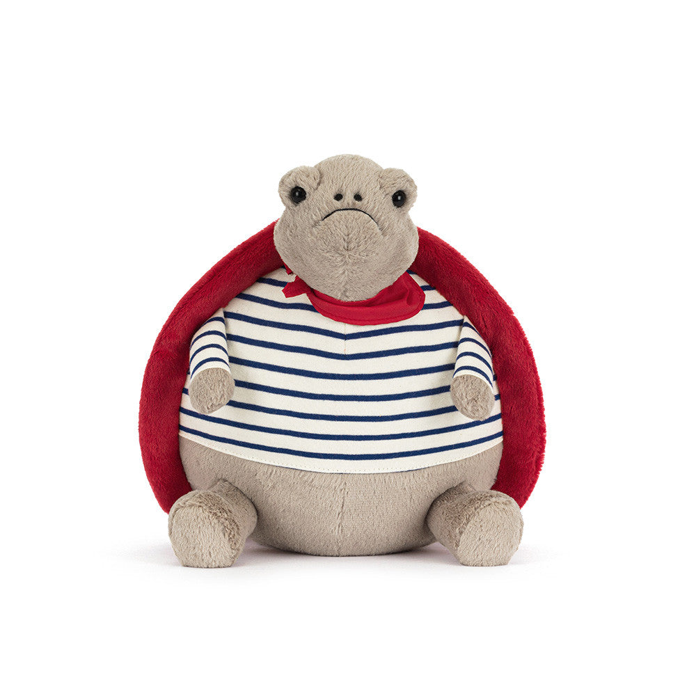 Tortuga Timmy Jellycat con conjunto romántico 21cm